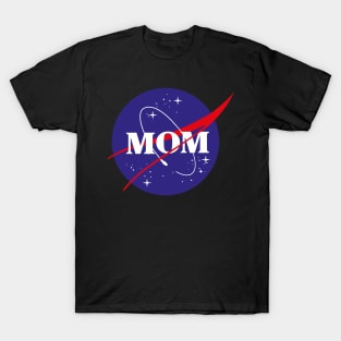 MOTHERS DAY WICCA GIFT FOR MOM: NASA MOM SPACE T-SHIRT T-Shirt